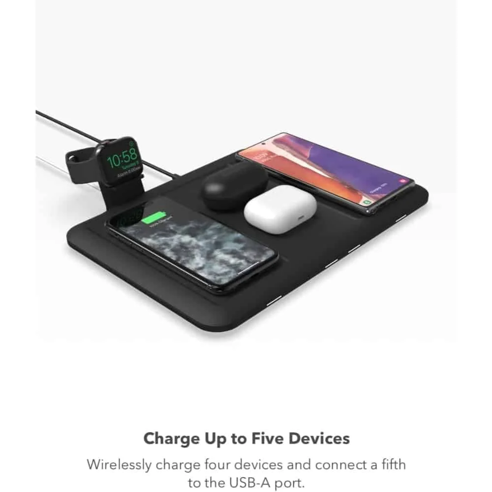 Mophie  4-in-1 Wireless Charging mat Black - Image 2