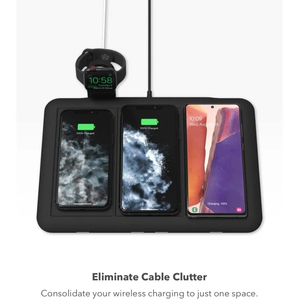 Mophie  4-in-1 Wireless Charging mat Black - Image 5
