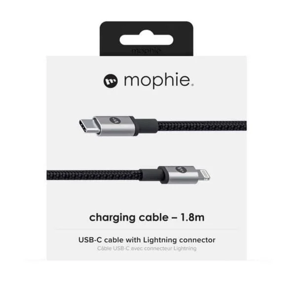 Mophie Charge and Sync Cable USB-C To Lightning 1.8M - Image 2