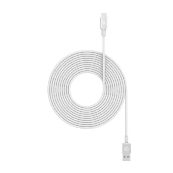 Mophie Charge and Sync Cable USB-A To USB-C 3M - White