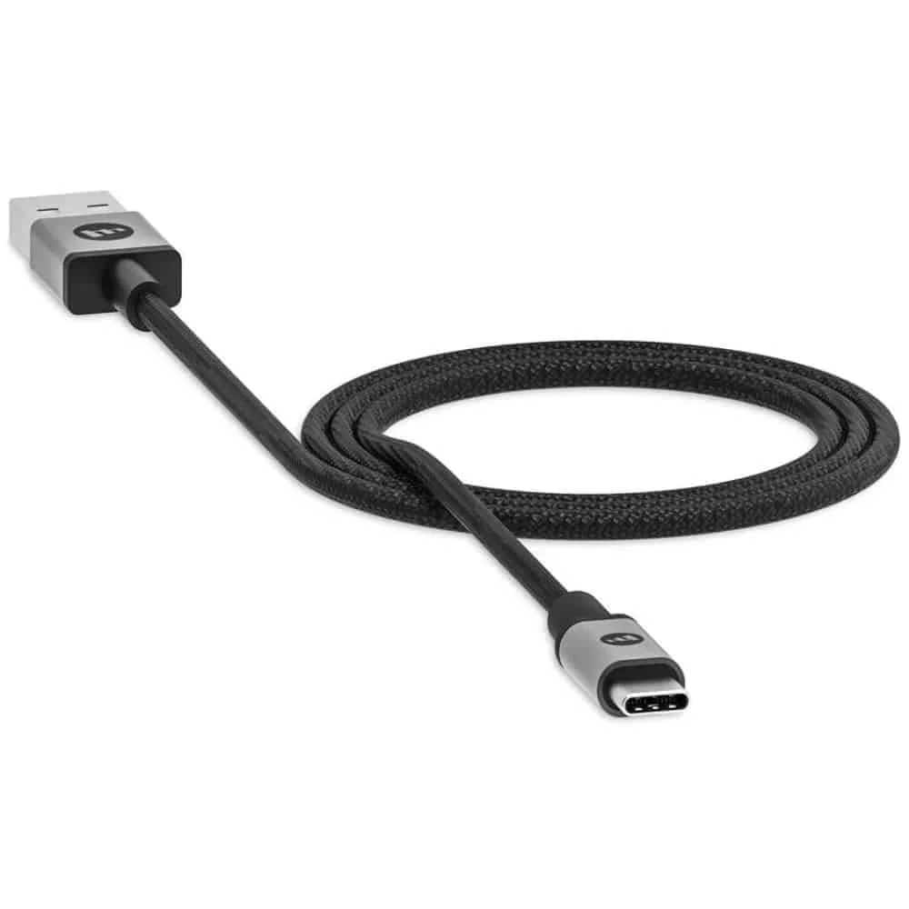 Mophie Charge and Sync Cable USB-A To USB-C 3M - Black