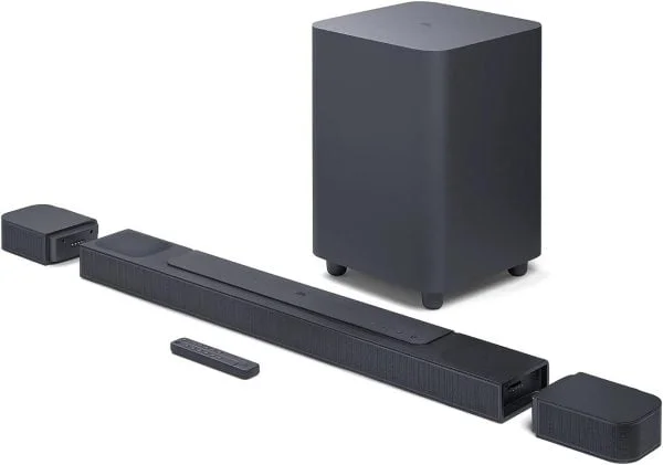 JBL BAR 800 5.1.2 4 Channel Sound Bar With Wireless Subwoofer Black