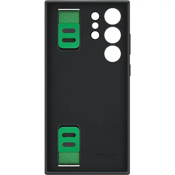 Samsung  Galaxy S23 Ultra Silicone Grip Cover Black - Image 2