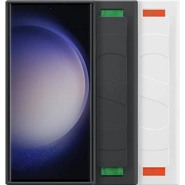 Samsung  Galaxy S23 Ultra Silicone Grip Cover Black - Image 3