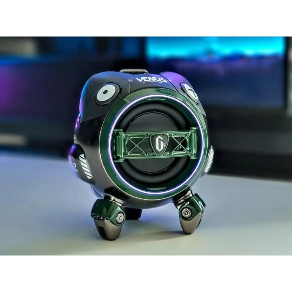 Gravastar G2 Venus Wireless Bluetooth 5.0 Speaker - Green
