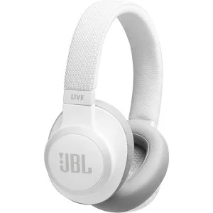JBL Wireless Over-Ear Headphones - White