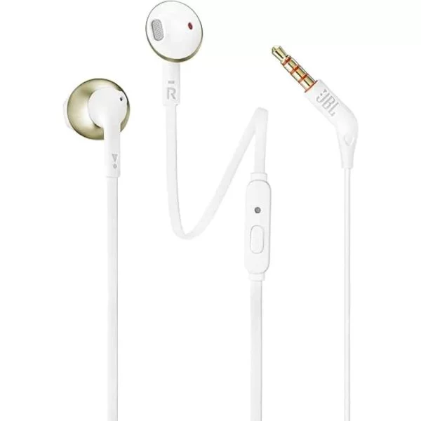 JBL In-Ear Headphones T205 - Gold