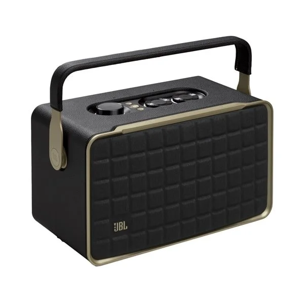 JBL Authentics 300 Portable Smart Home Speaker with Wi-Fi Retro Design Black - Image 2