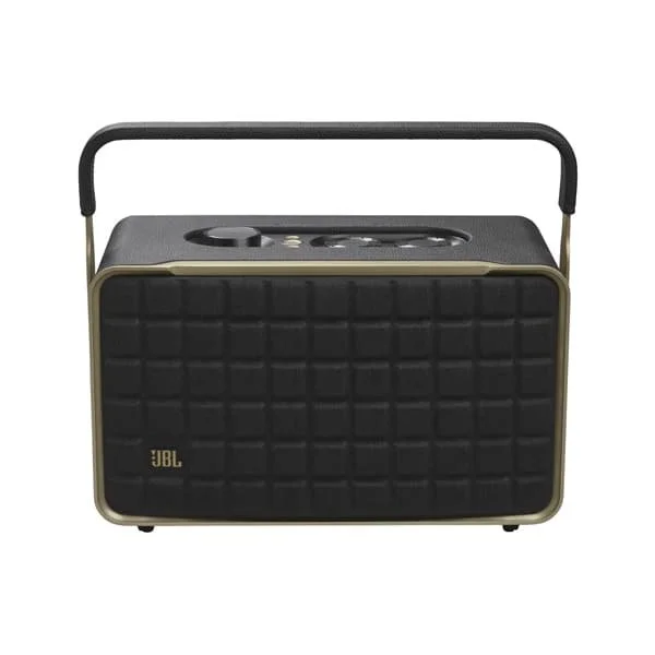 JBL Authentics 300 Portable Smart Home Speaker with Wi-Fi Retro Design Black