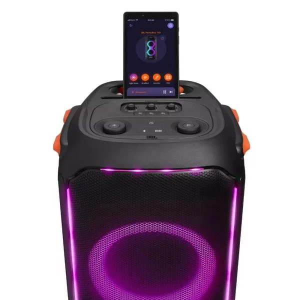 JBL Bluetooth Party Speaker With Light Effects Black - Image 3