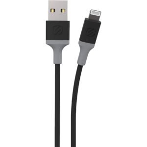 كابل سكوش USB-A إلى Lightning 4 قدم 1.2 متر أسود