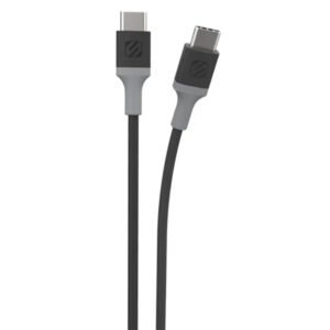 كابل USB C من Scosche STRIKELINE بطول 4 أقدام باللون الأسود