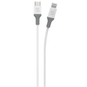 سكوش STRKELINE™ 4’ شحن وشحن. كابل مزامنة Lightning® إلى USB-C باللون الأبيض