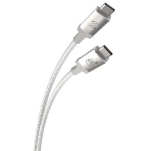 Scosche Strikeline USB4: USB-C to USB-C High Speed Data Transfer White
