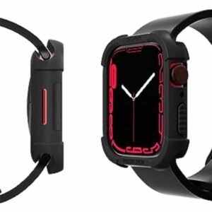 جراب حمايه  من أريرا  لساعة ابل سيريس 7 45ملم أسود