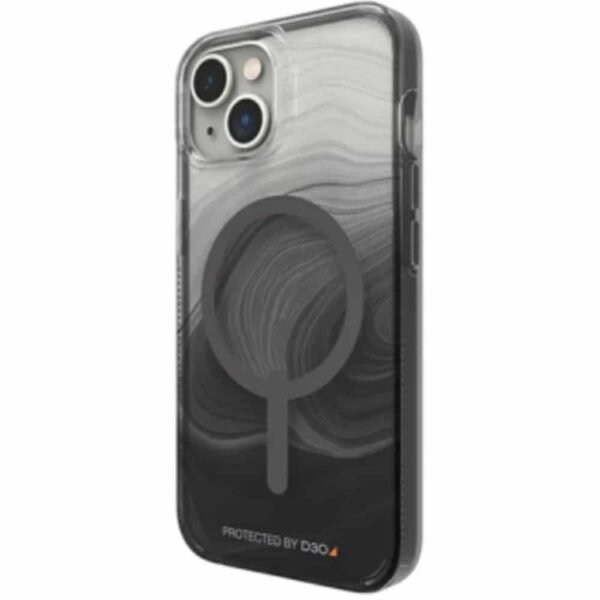 ZAGG  Gear4 Milan Snap Cover For iPhone 14 Plus Black Swirl