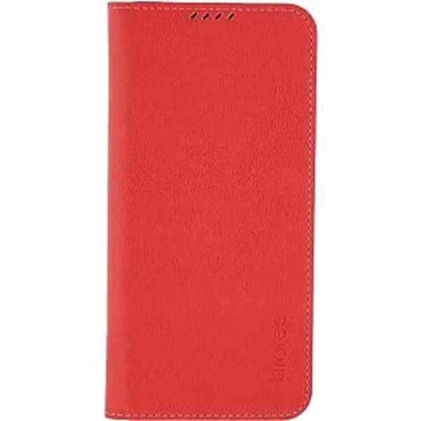 Araree Mustang Diary Cover For Galaxy S22+ - Tangerine Red