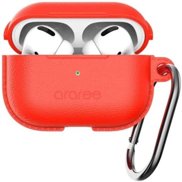 Araree  POPS Cover For AirPods Pro Silicone Red - Image 2