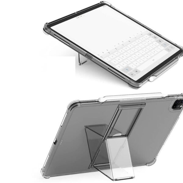 Araree iPad Pro 12.9 MACH STAND (Sturdy Stand, Pen Holder, Full Protection) Cover Clear - Image 2