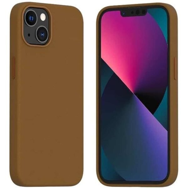 Araree  iPhone 13 6.1 Pellis Leather Cover Brown