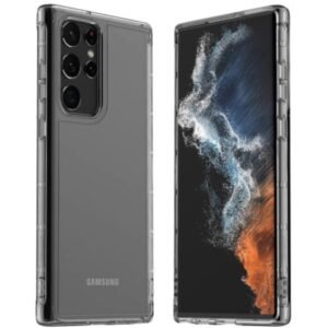 جراب حمايه من أريرا لهاتف سامسونج جلاكسي S22 Ultra - Light Black