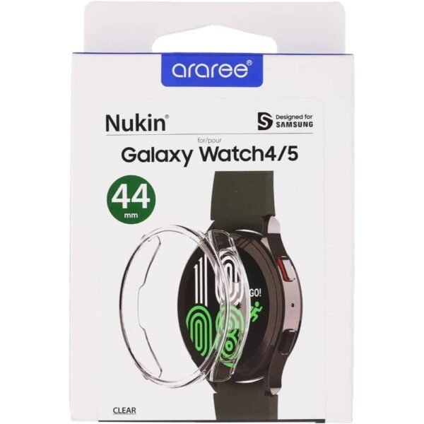 Araree Sub Core Anti Bacterial Tempered Glass For Galaxy Watch 5 44mm Clear - Image 2