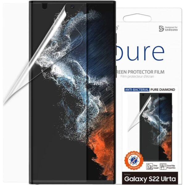 Araree Pure Diamond Screen Protector For Galaxy S22+ EPU Clear