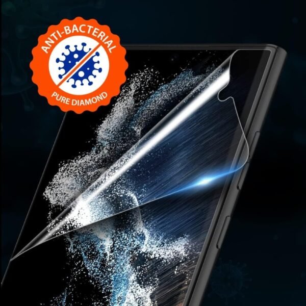 Araree Pure Diamond Screen Protector For Galaxy S22+ EPU Clear - Image 2