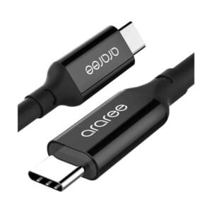 كابل Type_c الي Type_c من Araree اسود