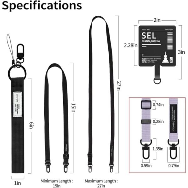 Araree SEOUL Tag Holder Clear - Image 3