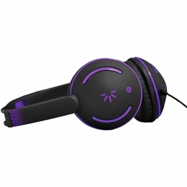 Case Logic HeadPhone Stereo MP3 With 40mm Speaker & 1.2m Cord - Black Purple