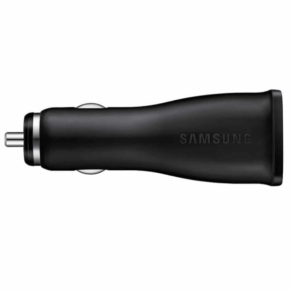 Samsung  Car Adapter Dual Port 15W & Cable Micro-USB Fast Charge Black - Image 3