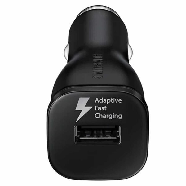 Samsung  Car Adapter Dual Port 15W & Cable Micro-USB Fast Charge Black - Image 4