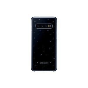 غطاء خلفي LED View لهاتف Samsung Galaxy S 10 باللون الأسود