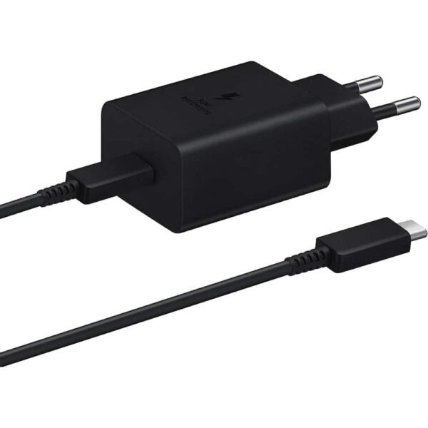 Samsung 45W PD Power Adapter Type-C to Type-C with Cable (1.8) Black