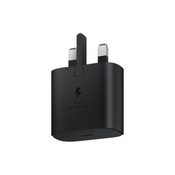 ⁦محول 25 وات USB-C من سامسونج - أسود⁩ - الصورة ⁦6⁩