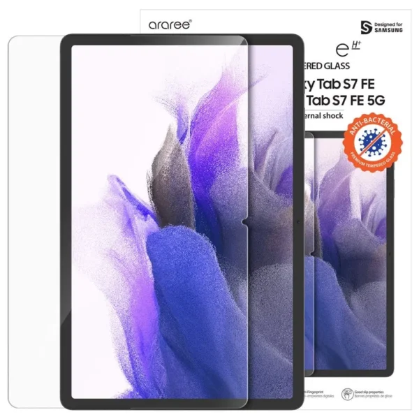 Araree TAB S7 FE SUB CORE Anti Bacterial Tempered Glass