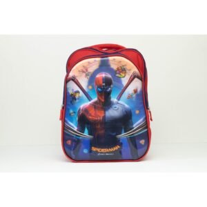 Smart Gate School Carrying Spider-Man Backpack Kids Red