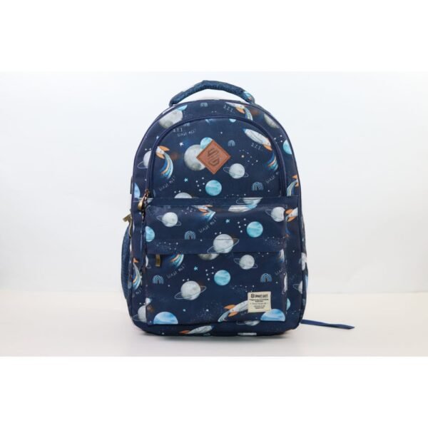 Smart Gate School Carrying Planets Backpack With USB Port 15.6 Blue