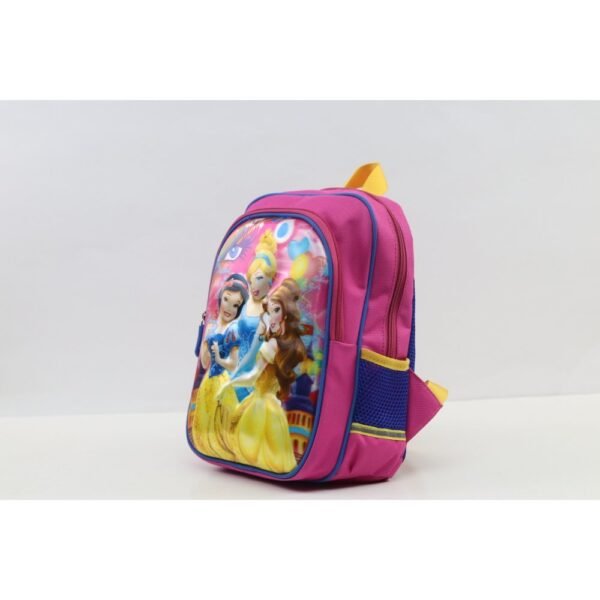 Smart Gate School Carrying Three princesses Backpack Kids Pink - Image 3