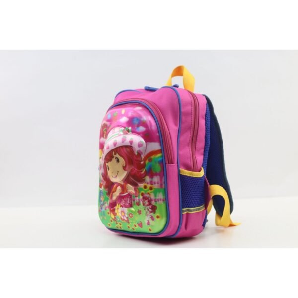 Smart Gate School Carrying Happy Girl (Cap) Backpack Kids Pink - Image 2