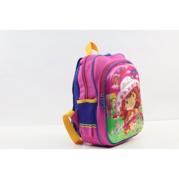 Smart Gate School Carrying Happy Girl (Cap) Backpack Kids Pink - Image 3