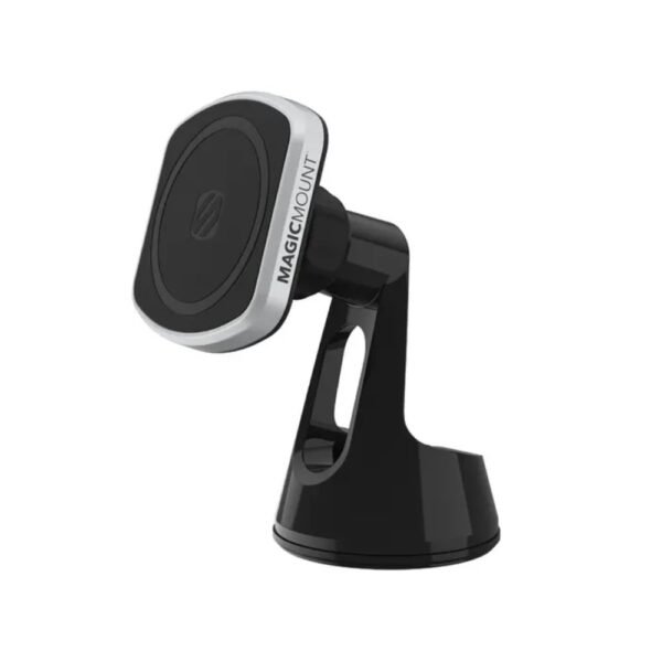 Scosche MagicMount SMSWDEX MagSafe Car Mount, Magnetic Phone Holder for Car Windshield/Dashboard, Suction Cup Phone Mount