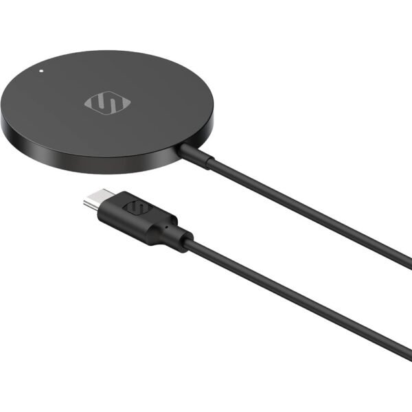 Scosche Base3 MagSafe Compatible Wireless Charger - Black - Image 5