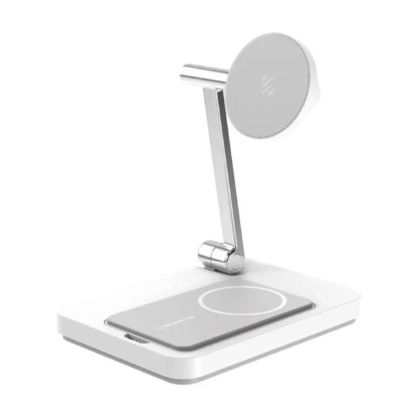 Scosche Magsafe Compatible Stand with Power Bank - White