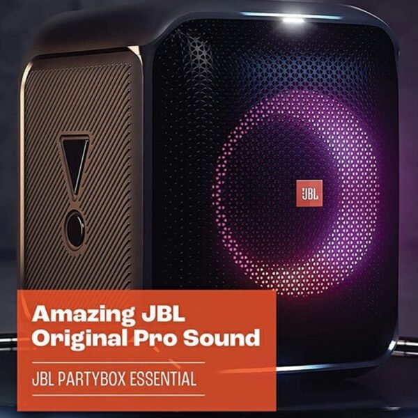 JBL Partybox Encore Essential Portable Party Speaker Black - Image 3