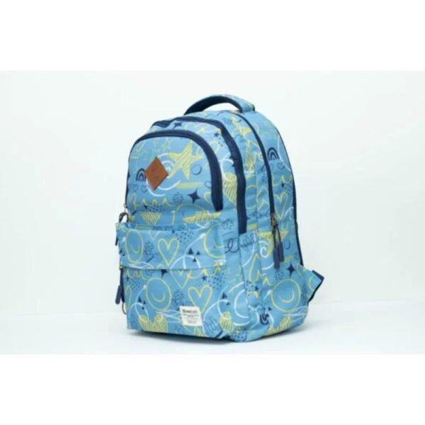 Smart Gate School Carrying Hearts, Stars Backpack 15.6 Blue, Sky - Image 2