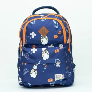 Smart Gate School Carrying Love Rabbit Backpack 15.6 Blue