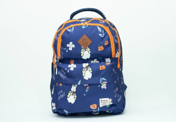 Smart Gate School Carrying Love Rabbit Backpack 15.6 Blue