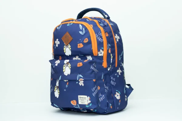 Smart Gate School Carrying Love Rabbit Backpack 15.6 Blue - Image 4